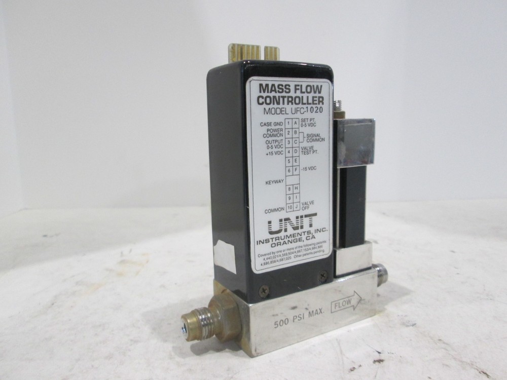 Unit, UFC-1020, Range 500sccm, Gas O2, Used
