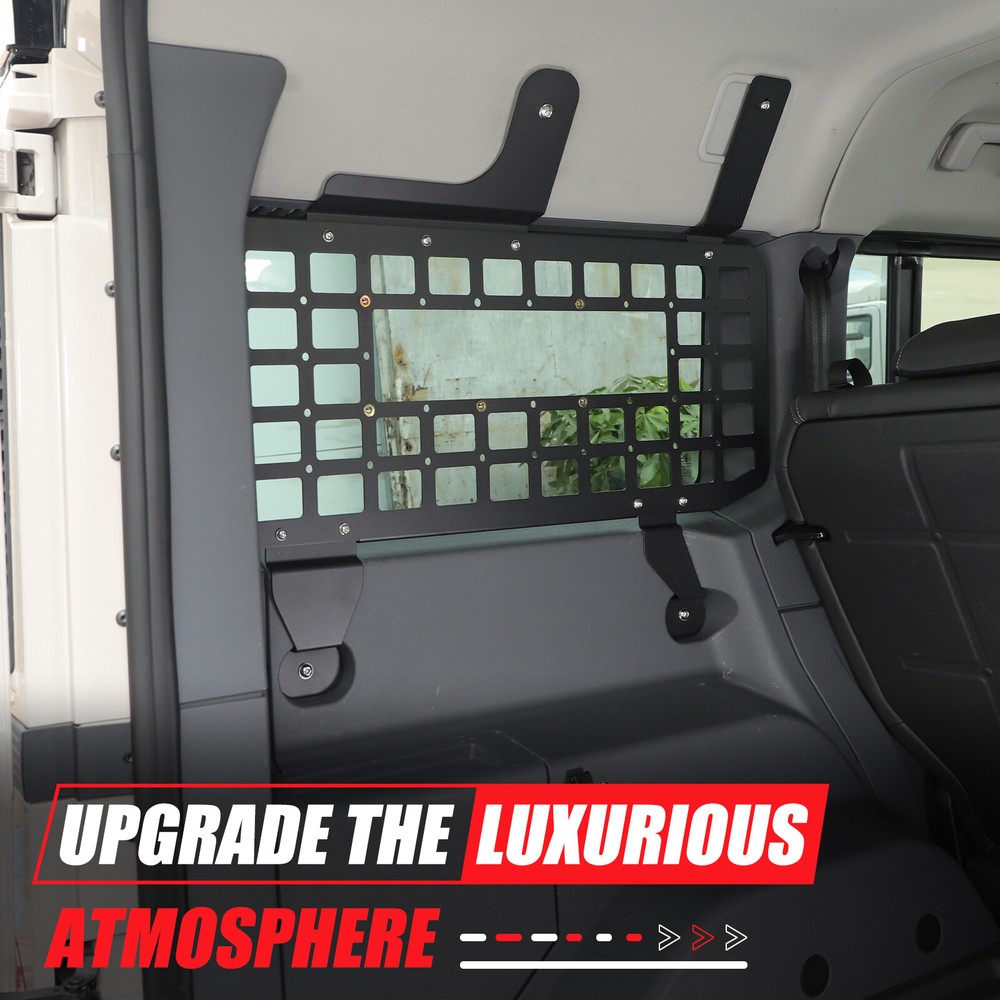 Rear Side Window Molle Storage Flank Panel Cargo Organizer For Ineos Grenadier