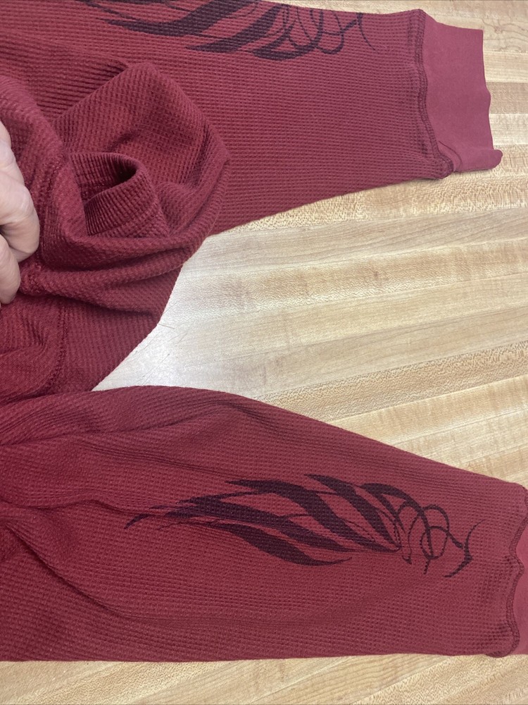 Motor Harley Davidson Maroon Sleeper Pants Small