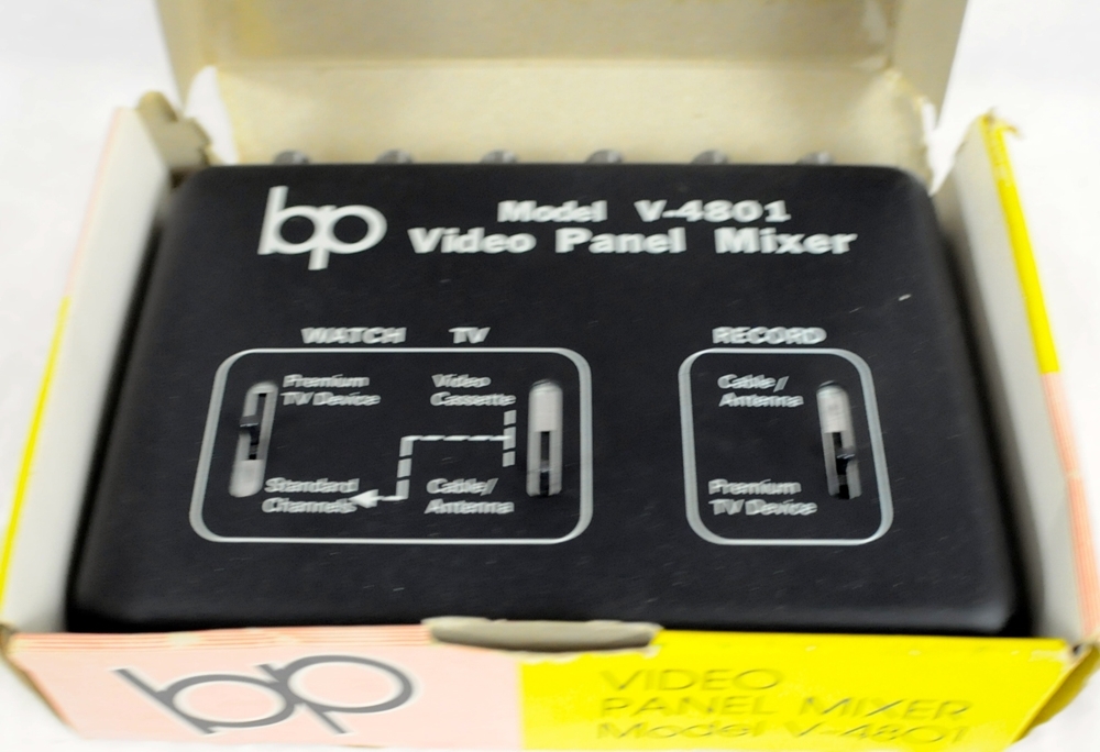 Vintage BP Video Panel Mixer