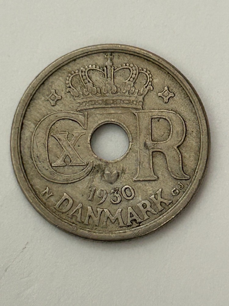 Denmark 1930 N 25 Ore