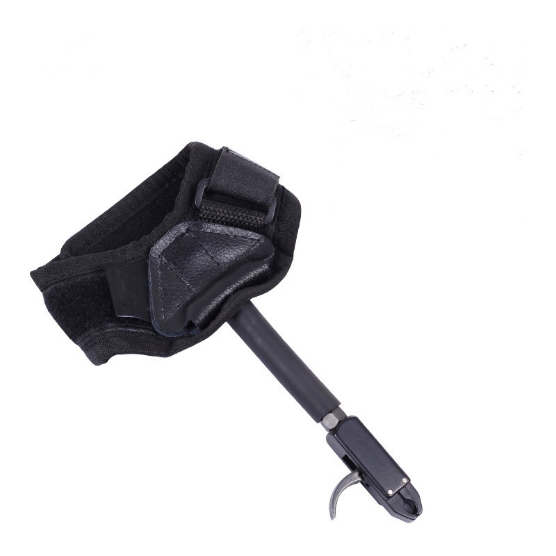 Archery Compound Bow Hunting Caliper Release Aids Trigger Wrist Strap Shooting