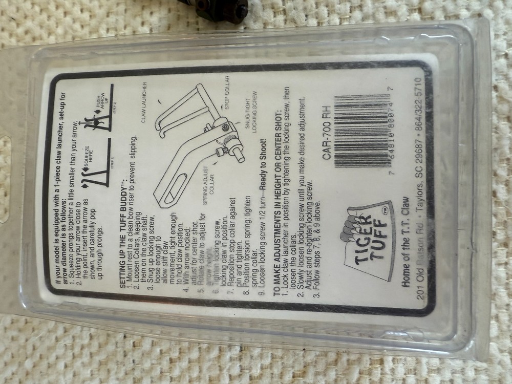 Tiger Tuff Camo Tuff Buddy Archery Flipper Rest