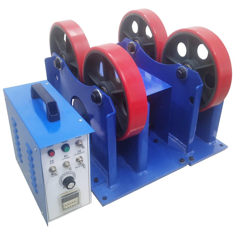 1Ton Welding Turning Rollers Time Control suit 0.8''~31.5'' Pipe Weld Positioner