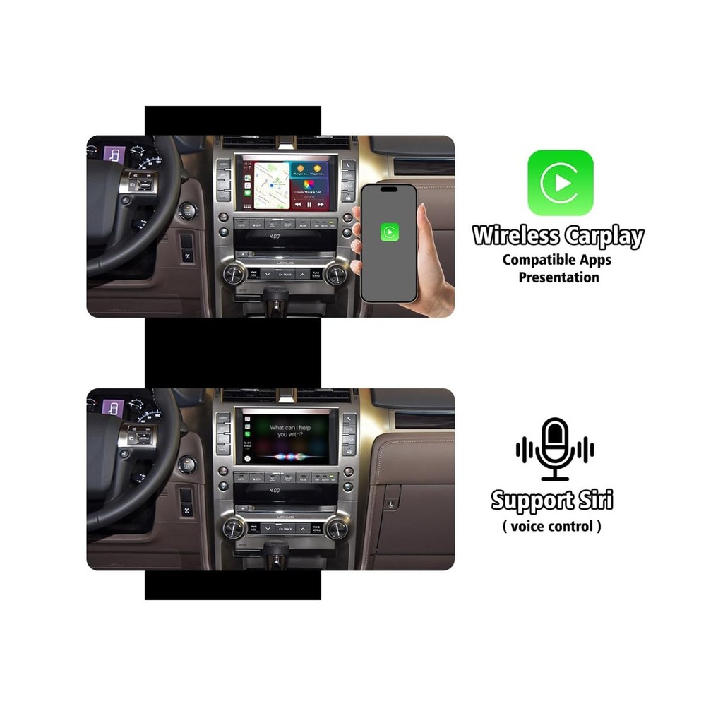 Linux Interface Box for Lexus GX 2014-2020 Wireless CarPlay Android Auto Fit ...