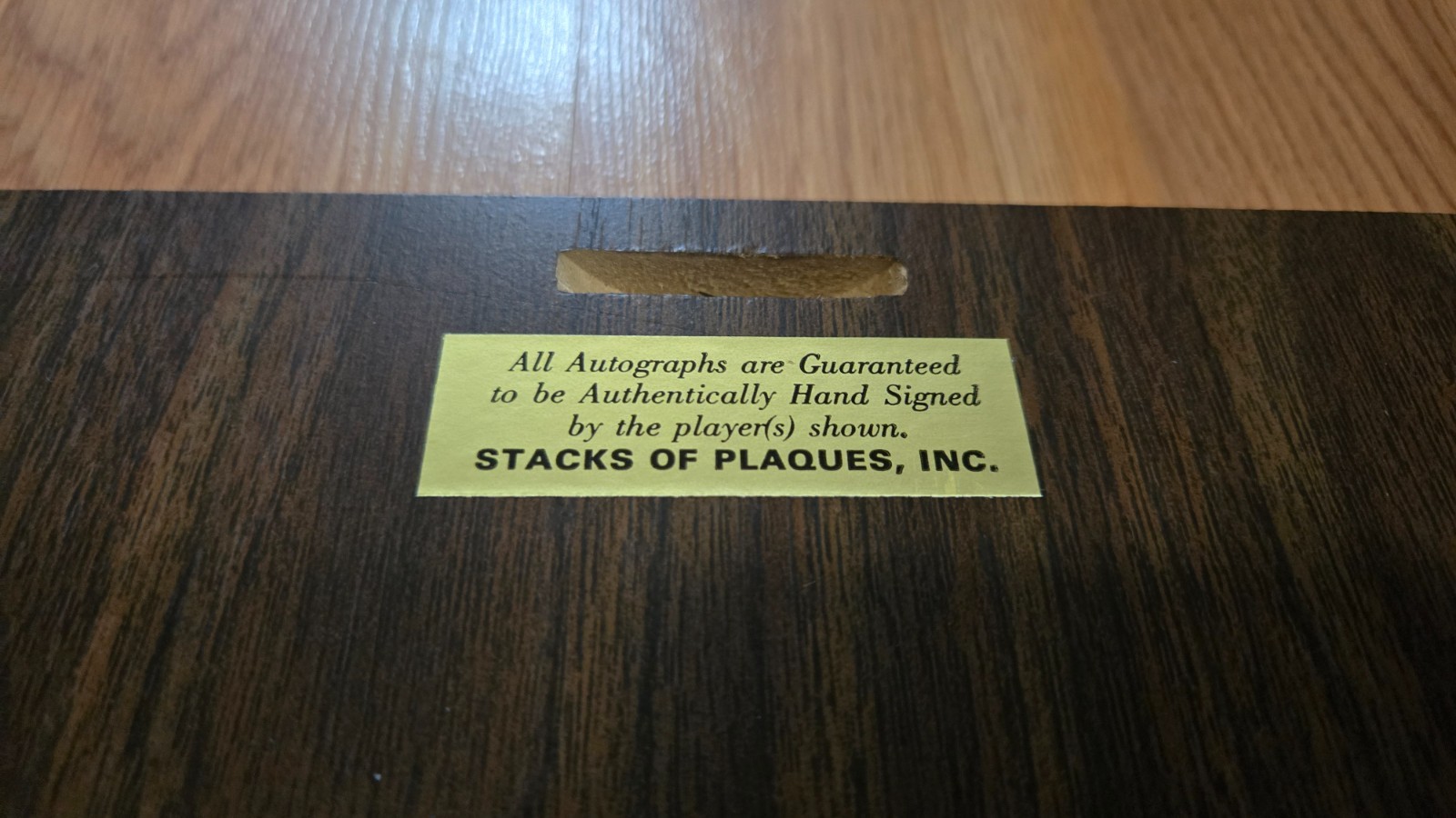 SIGNED Shaquille O'Neal Wall Plaque Shaq Rookie of the Year 1993 Orlando Magic