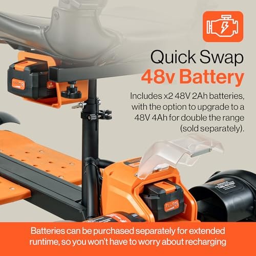 SUPERHANDY EBRAKE MOBILITY SCOOTER(US) - ORANGE