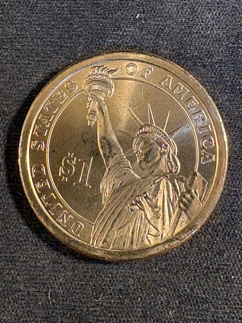 2007 D John Adams Dollar