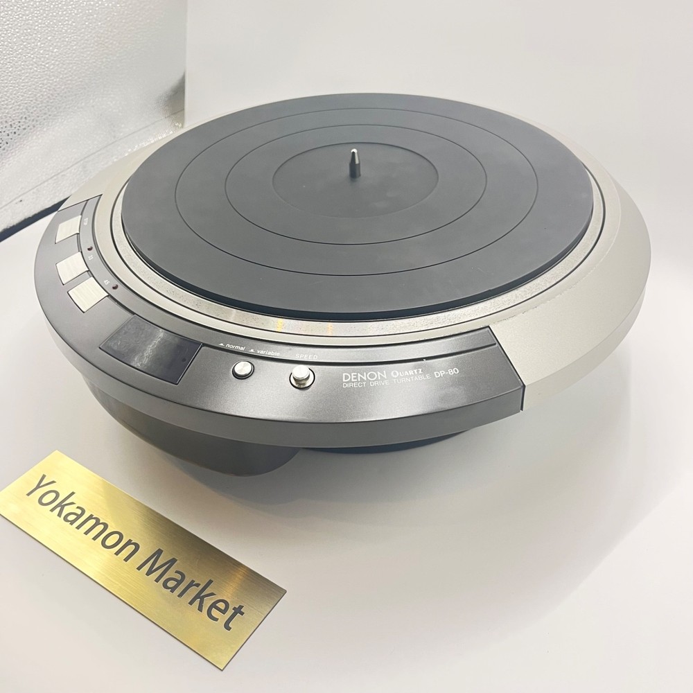 DENON DP-80 Direct Drive Turntable With manual Excellent condition Working