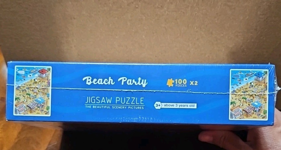 Spot the Difference Puzzle Beach Party 100 X 2