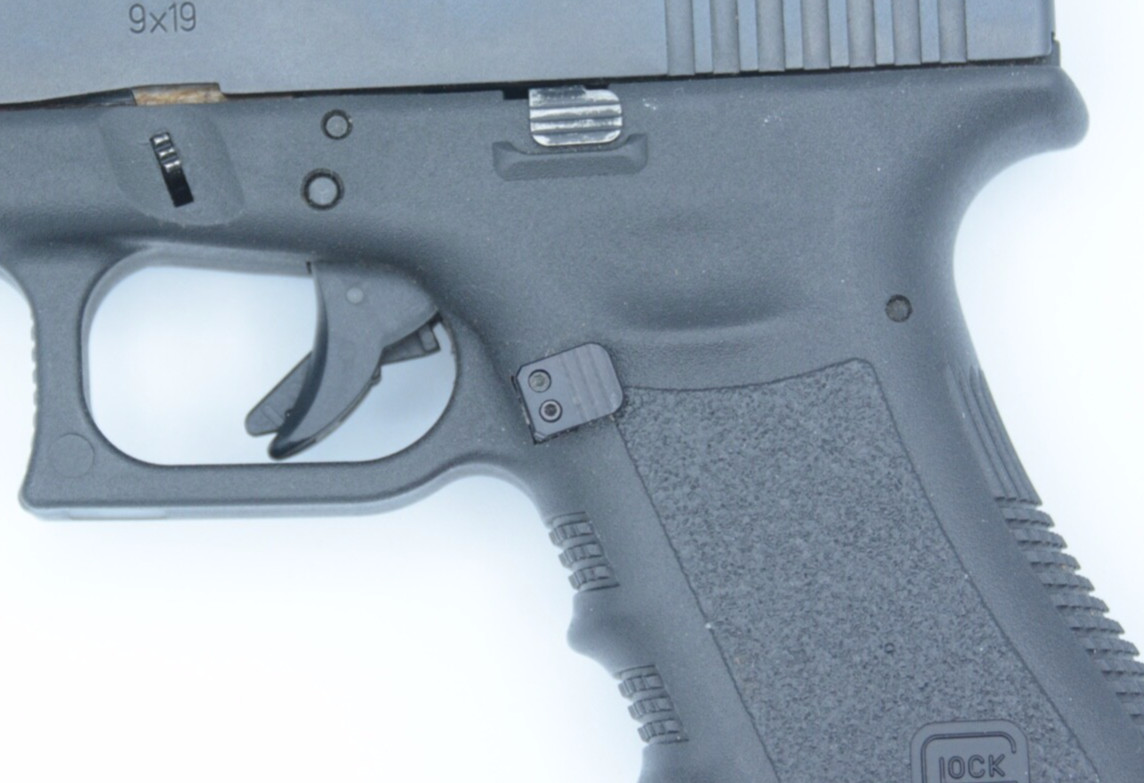 For Glock Extended Aluminum Magazine Release Gen 1 2 3 9mm,. 40cal, .357