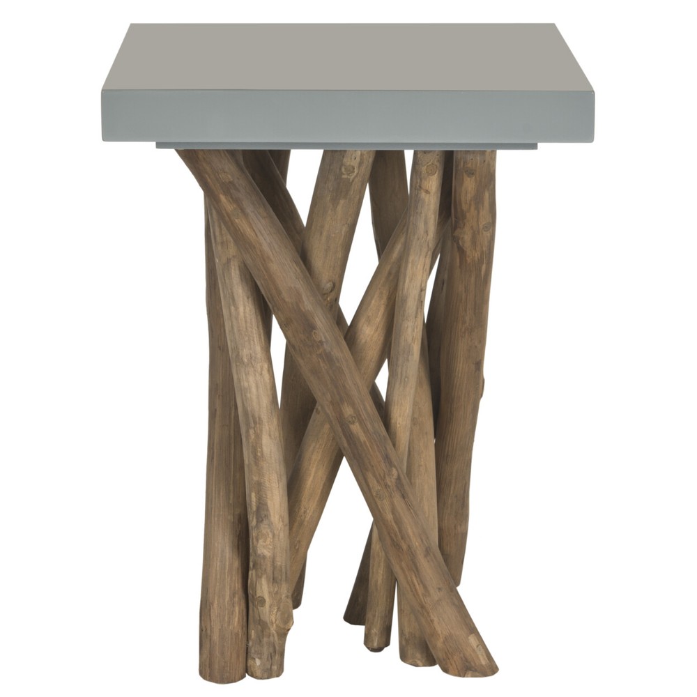 SAFAVIEH Hartwick Branched Side Table | Grey |