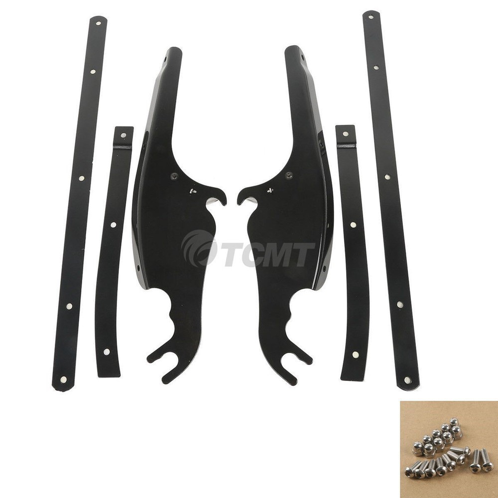 Windshield Bracket Mount For Harley Softail FLS FLST FLSTC FLSTF FLSTFB 2000-17