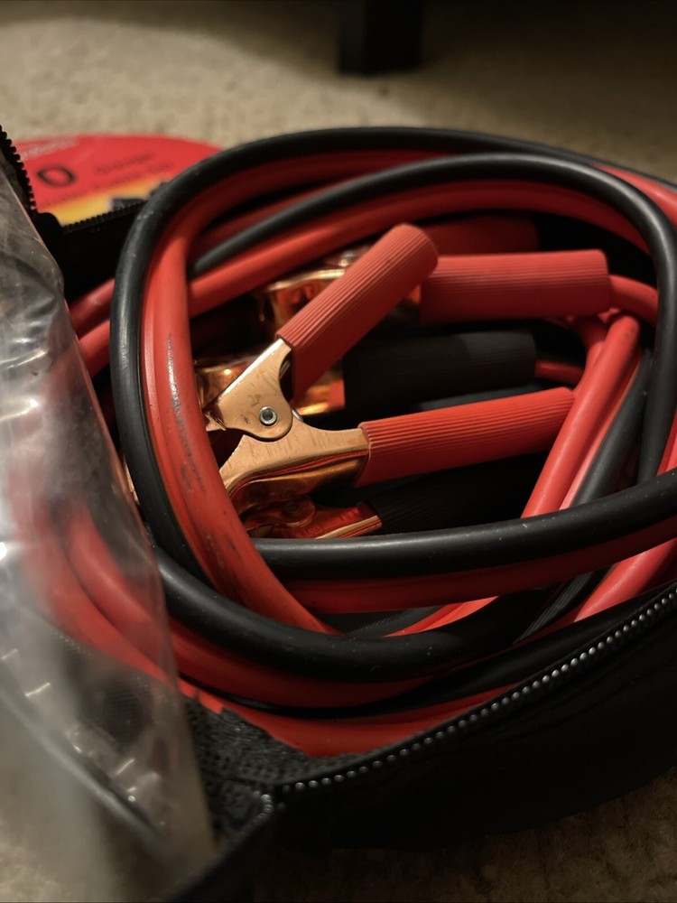 SunElectric 10 Ft. 10 Gauge Small Engine Booster Cable Set - Practically New