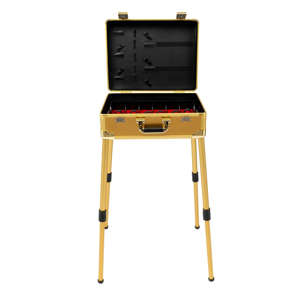 Barber Case Mobile Barber Station Professional Barber Toolbox Adjustable Height