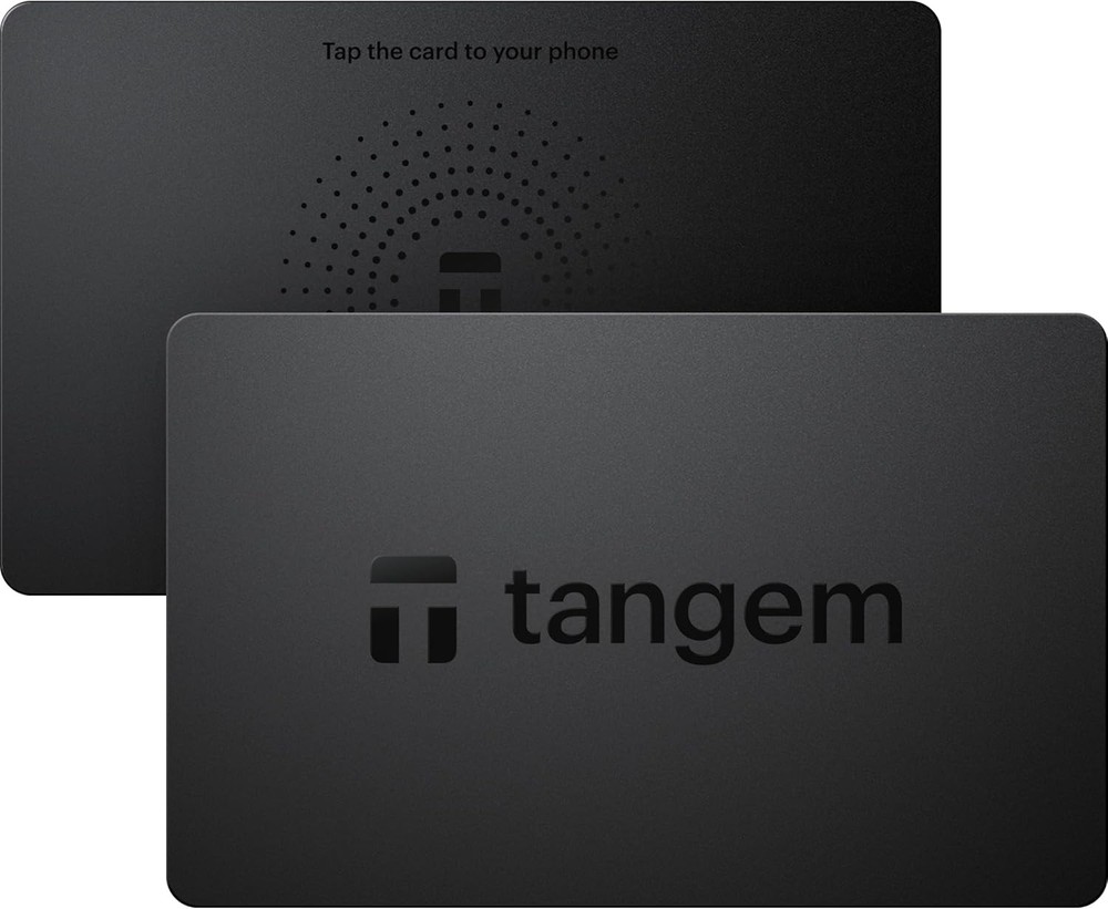Wallet Pack of 2 - Secure Crypto - Trusted Cold 2 (2.0), Black