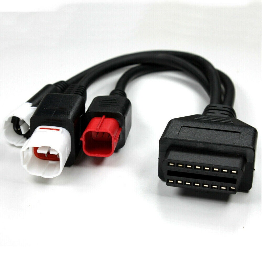 For Yamaha 3, 4 and 6 Pin OBD2 Diagnostic Cable OBD Error Code Reader Adapter