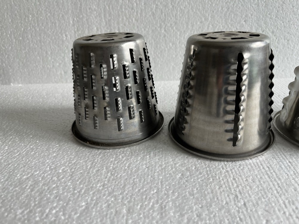 KitchenAid Replacement Cones K 1-5 (5) Slice, Grate, Shred Good Condition