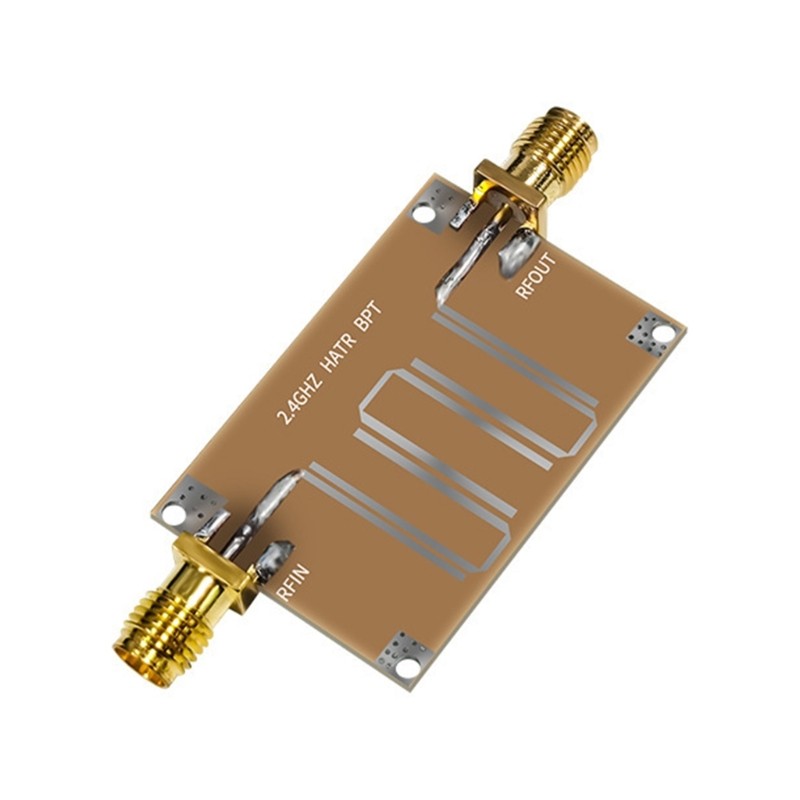 Replace Accessories with this Efficient 2.4GHZ Microstrip Bandpass Filter