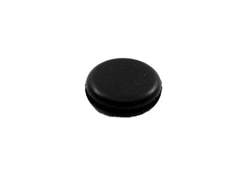 5/8 Inch Hole PushIn Panel Rubber Plug 7/8 Inch Diameter 1/16 Thick 6 PCS