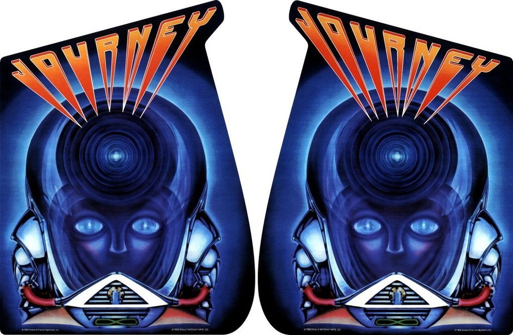 Journey Side Art Set - Only Accurate Version on eBay - Arcade Machine Game