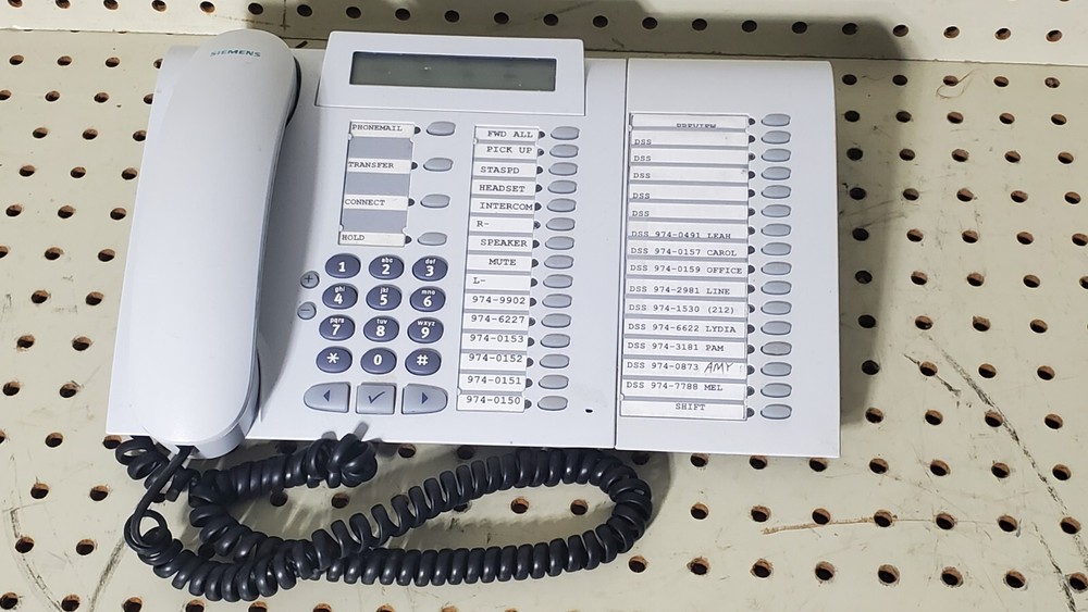 Siemens Artic OptiPoint 500 Advance Phone with Optipoint Key Module