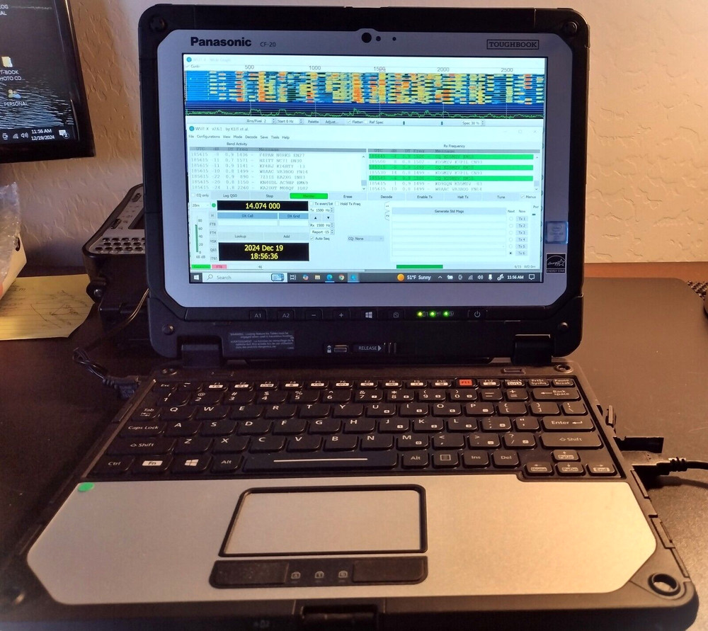 TOUGHBOOK LAPTOP/TABLET: CF-20 ; Radio Programming, Digital, Logging & SDR Apps+