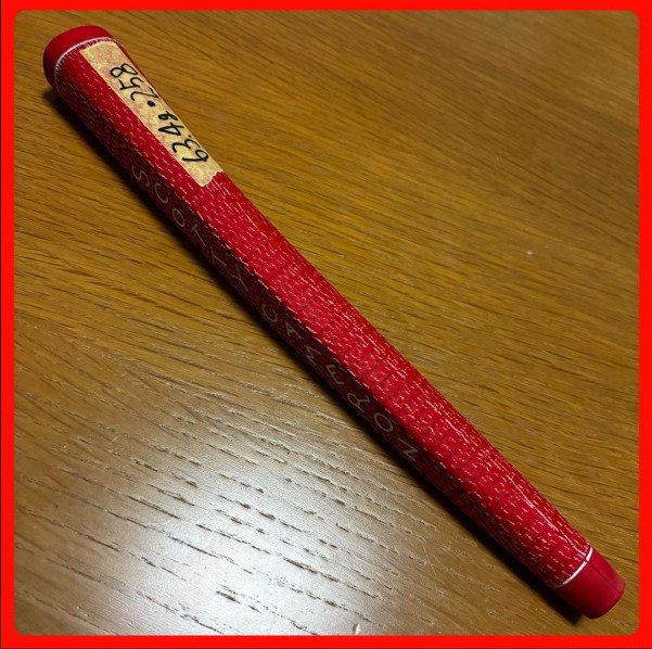 Rare Scotty Cameron Dancing Full Cord Putter Grip Red Studio Select Pull-out
