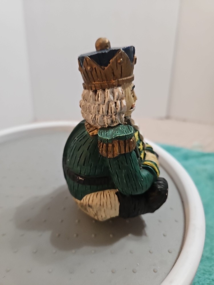 WINDSOR COLLECTION Sitting Nutcracker Collectible FIGURINE