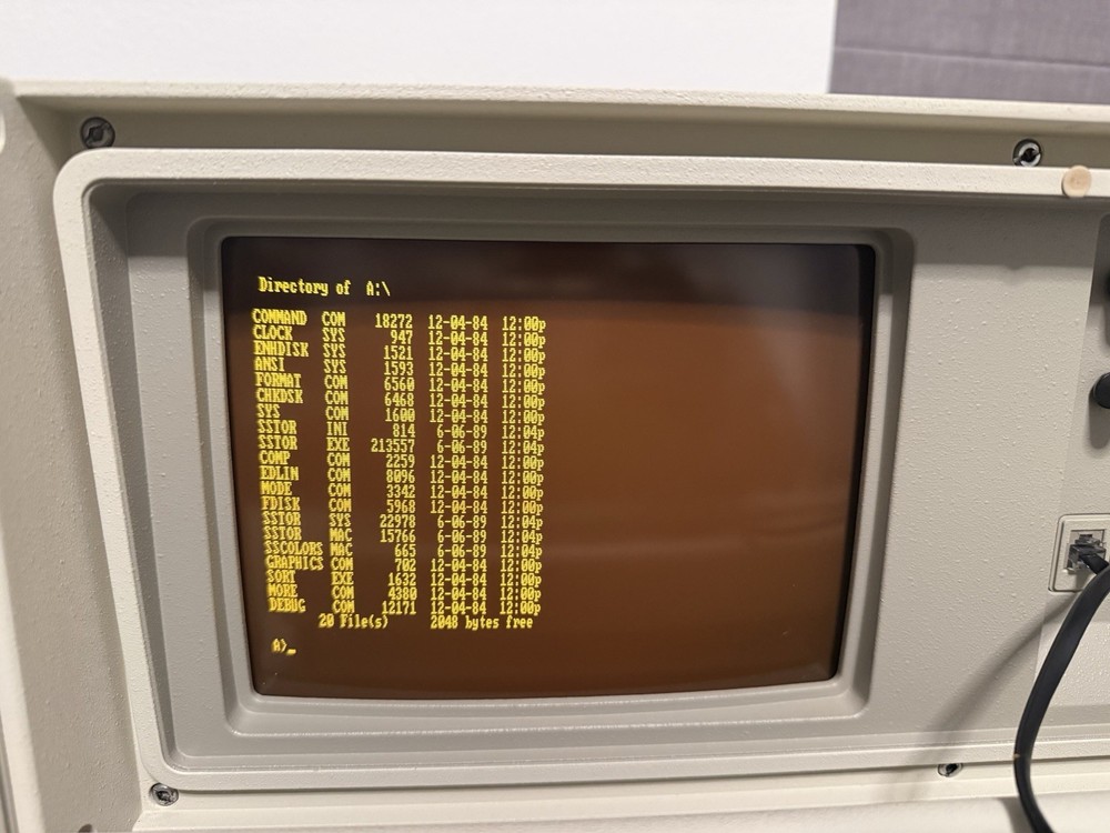 IBM Portable Personal Computer Model 5155 Vintage Fully Restored With READ