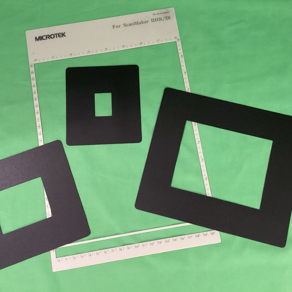 MICROTEK ScanMaker Transparent Film/Slide Adapter , Guides, for HHR/E6