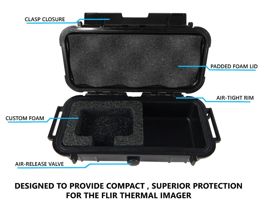 CM Thermal Imager Case for Flir 1 Pro IOS, USB C or Android IR, Custom Case Only