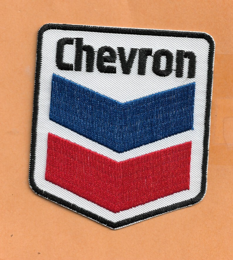 CHEVRON GASOLINE  PATCH 3"