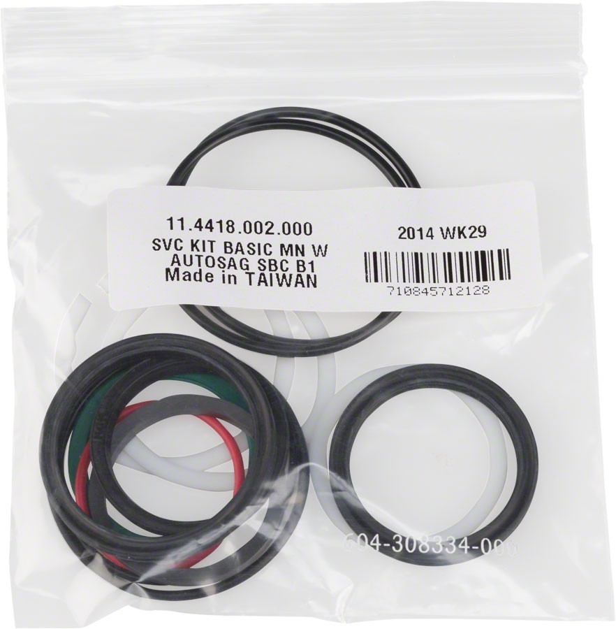 Rear Shock Basic Service Kits - RockShox Rear Shock Air Can Service Kit, Basic: