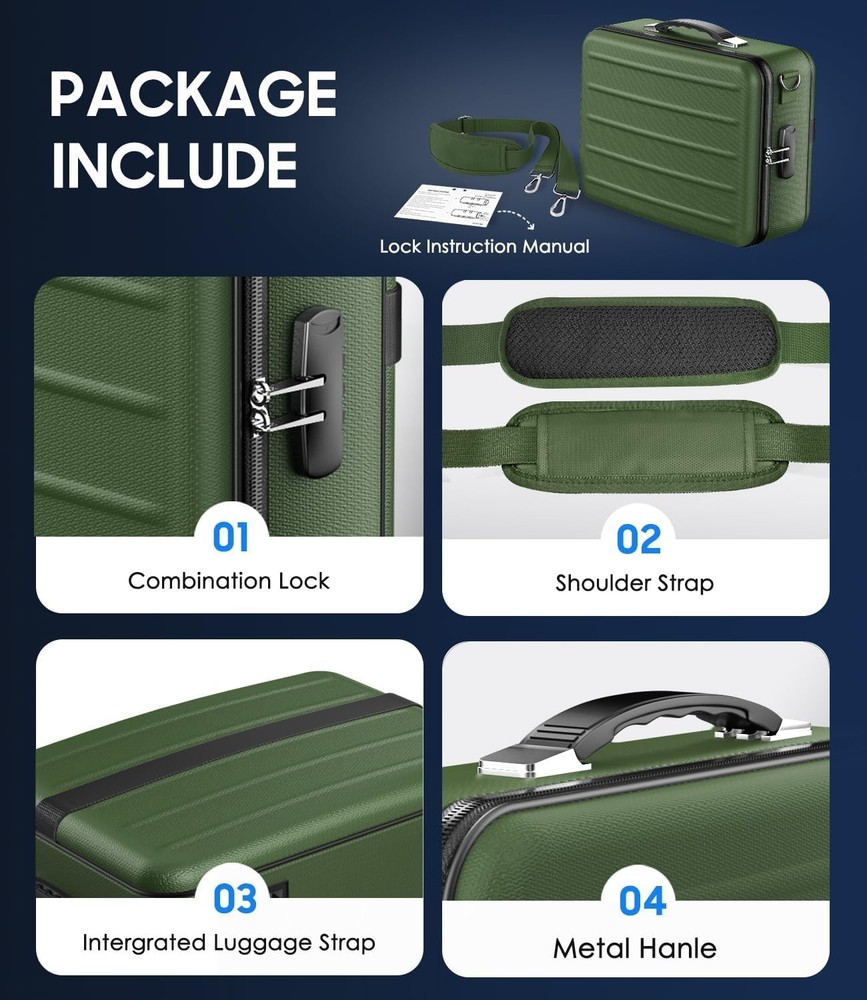 Elegant Fireproof Safe Box for Documents - Smart Storage Solution (Alpine Green)