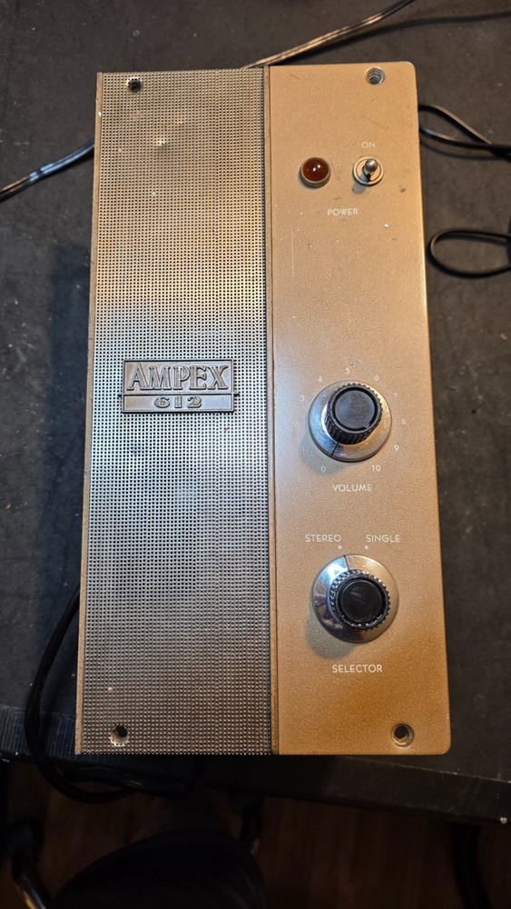 Amperex Model 612 Tape Player/Recorder Pre-amp