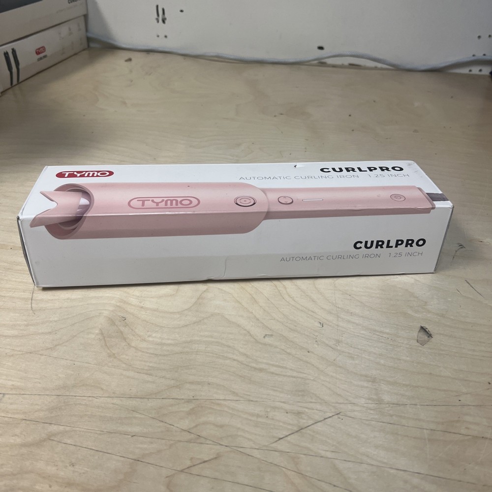 TYMO CURLPRO Automatic Curling Iron 1.25-inch Pink