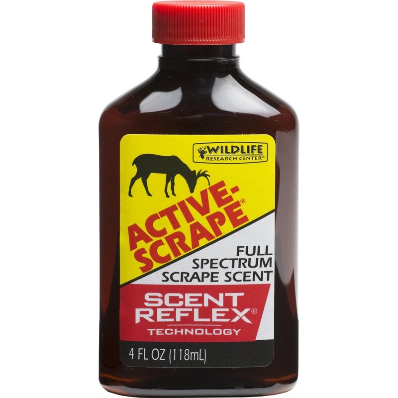 Super Charged Active Scrape Deer Scent 4oz Long Lasting Scent Reflex Formula New