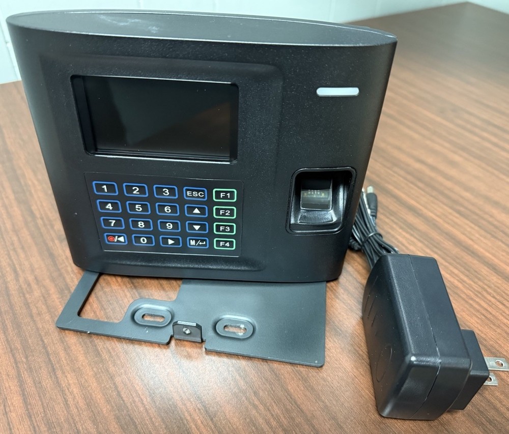 Paycor PT100 Time Clock Terminal Model US10C - Biometric/PIN Entry Tested