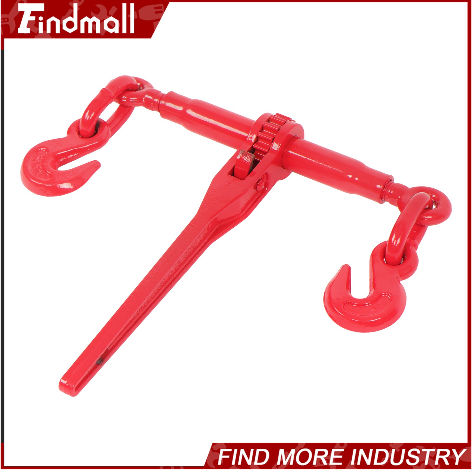 Findmall 4PCS Chain Binder Ratchet Load Binder 3/8"- 1/2" 9200lbs for Tie Down