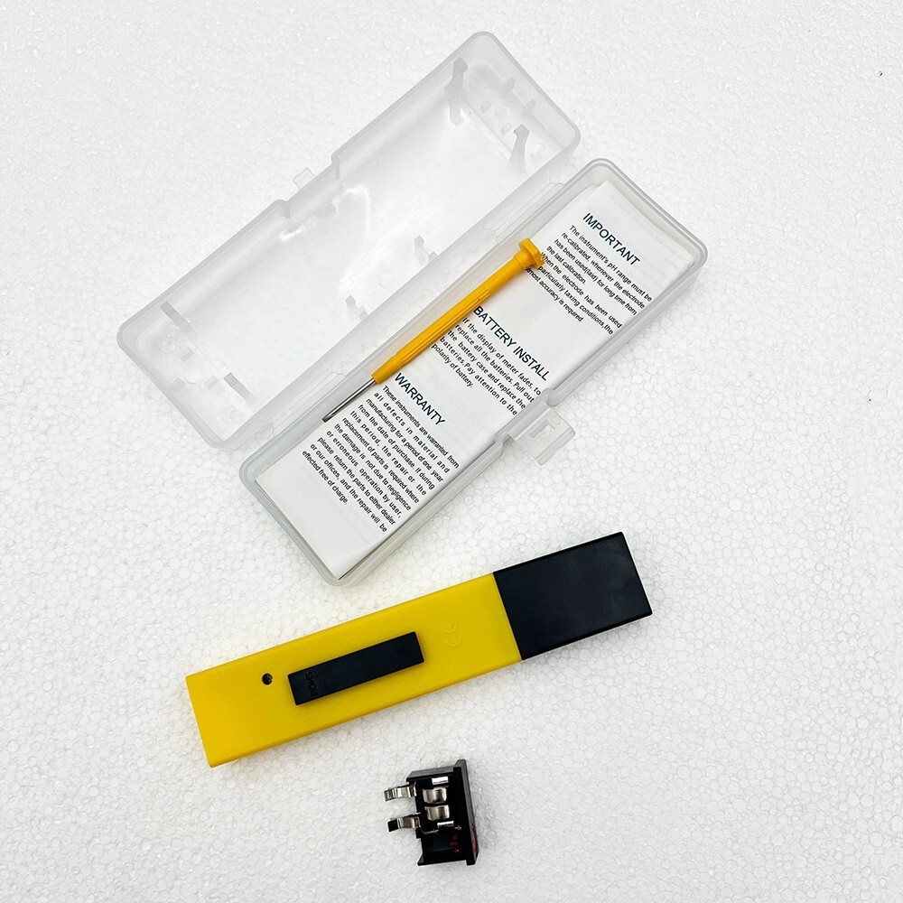 Digital pH Meter Tester 0.0-14.0 pH Range 0.1 pH Resolution ±0.1 pH Accuracy