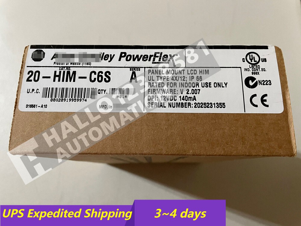 20-HIM-C6S  in Box Panel Mount LCD HIM UPS Shipping