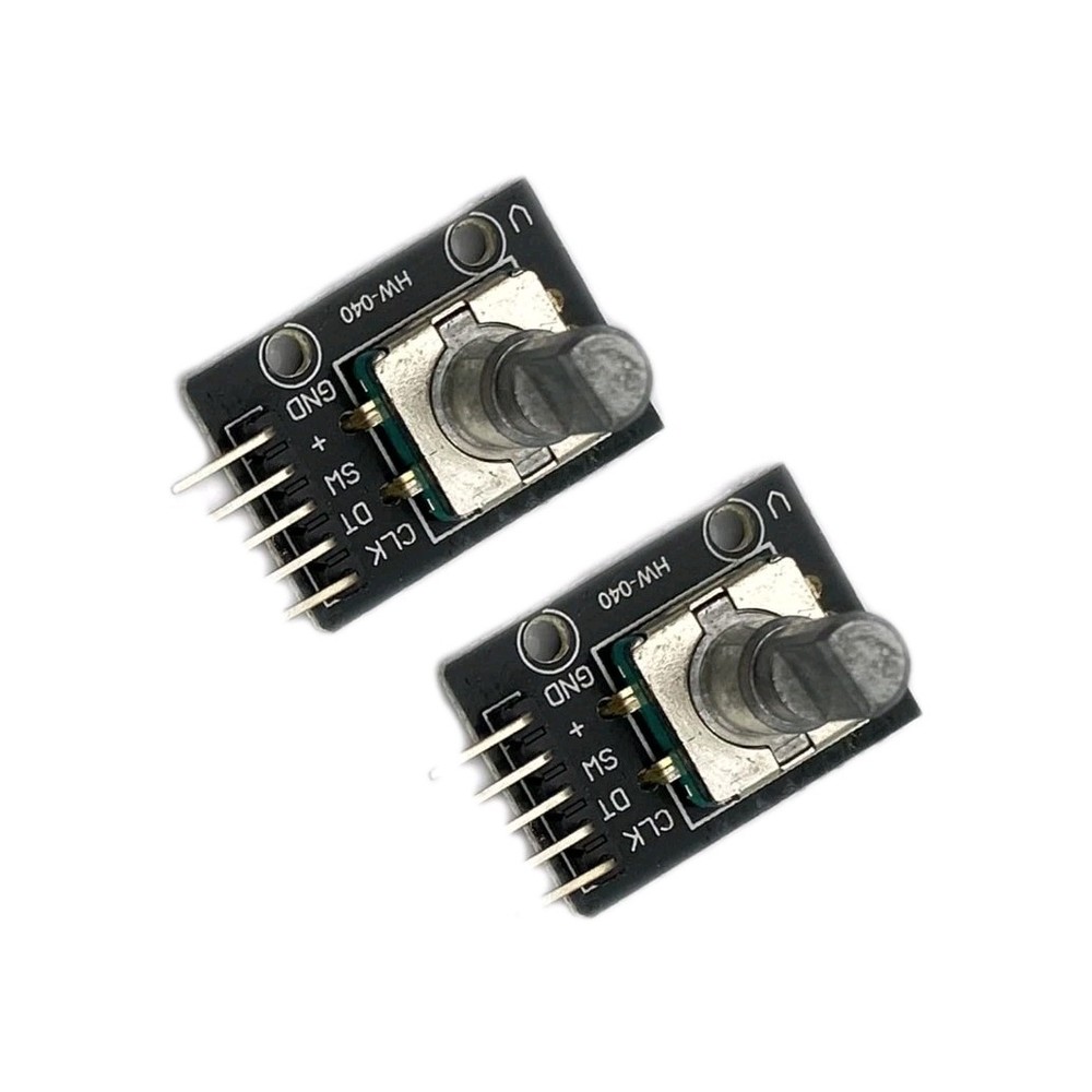 Kiro&Seeu 2PCS KY-040 Rotary Encoder Module Brick Sensor Development Board...