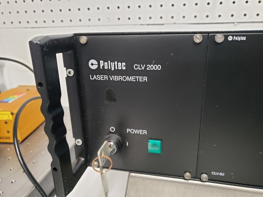 Polytec Vibrometer Controller CLV 2000 With 6 Modules 2 of each: M200 M030 M001