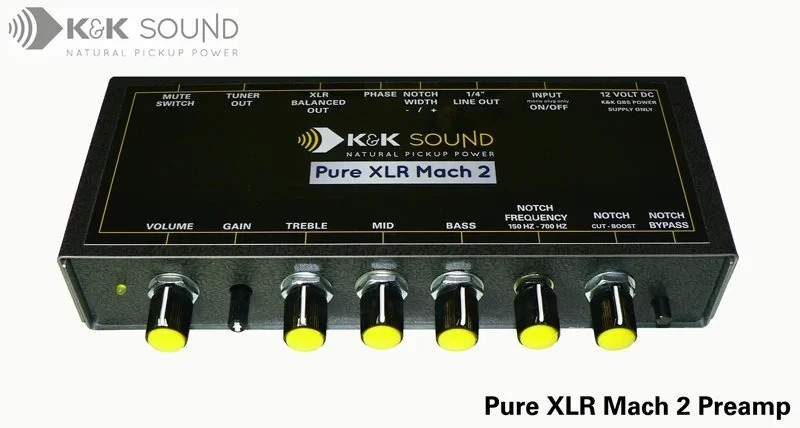 K&K Pure XLR Preamp Mach 2