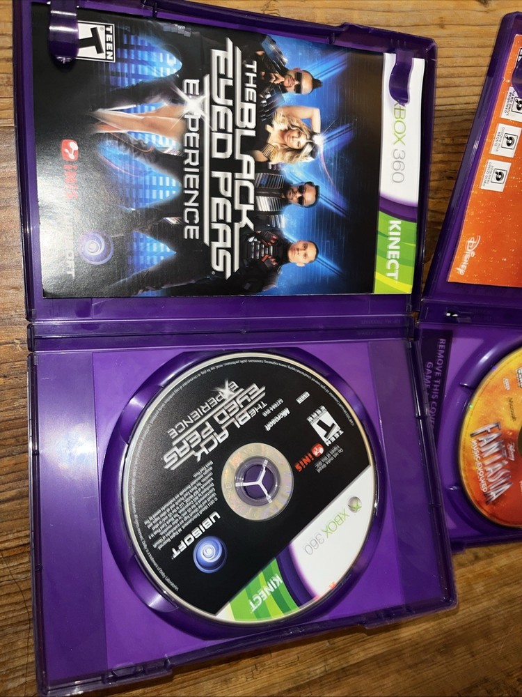 Xbox 360 Kinect Camera With Games - Kinect Games Bundle