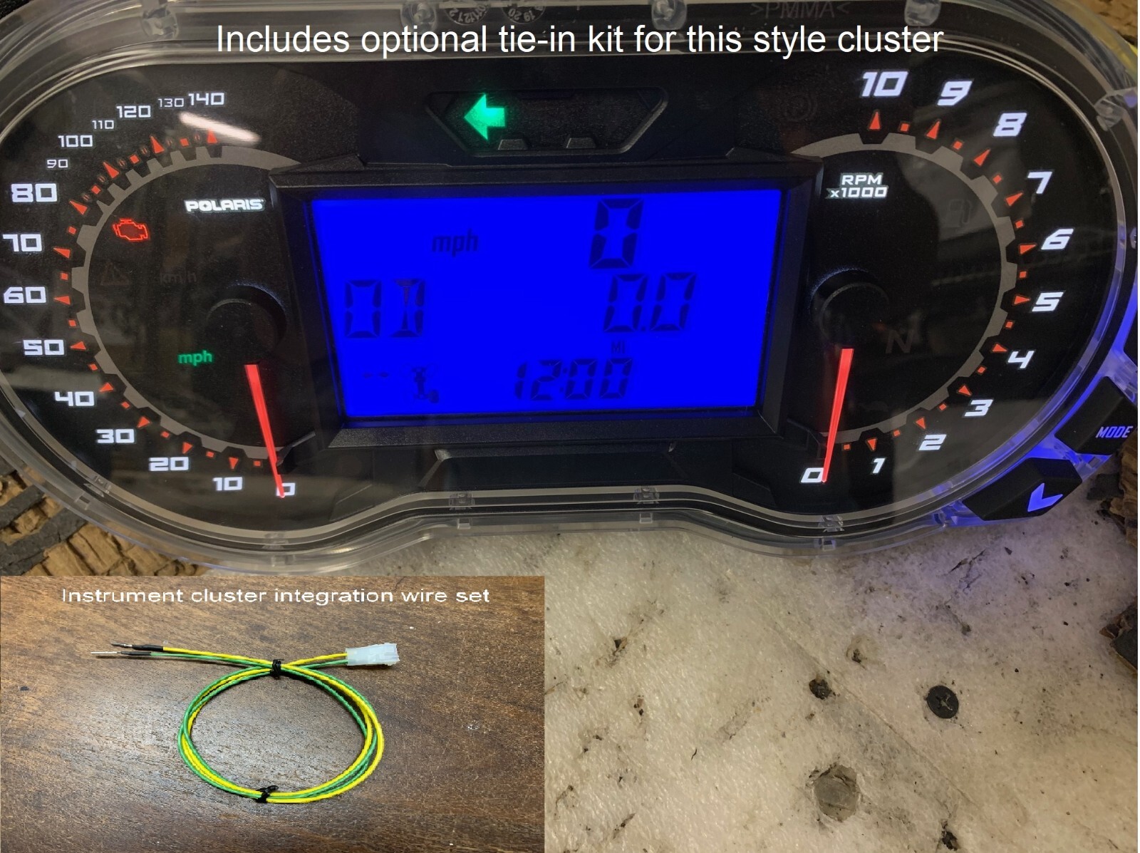 Turn Signal Kit Blinker Horn For Polaris RZR Pro XP, Pro R Turbo R Street Legal