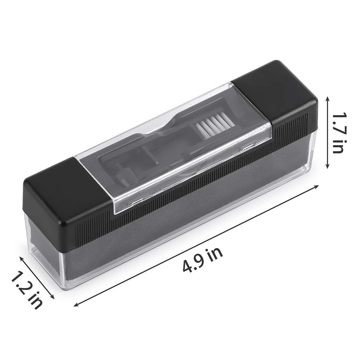 3in1 Vinyl Record Cleaning Brush Set Stylus Velvet Anti-static Cleaner Tool Kit