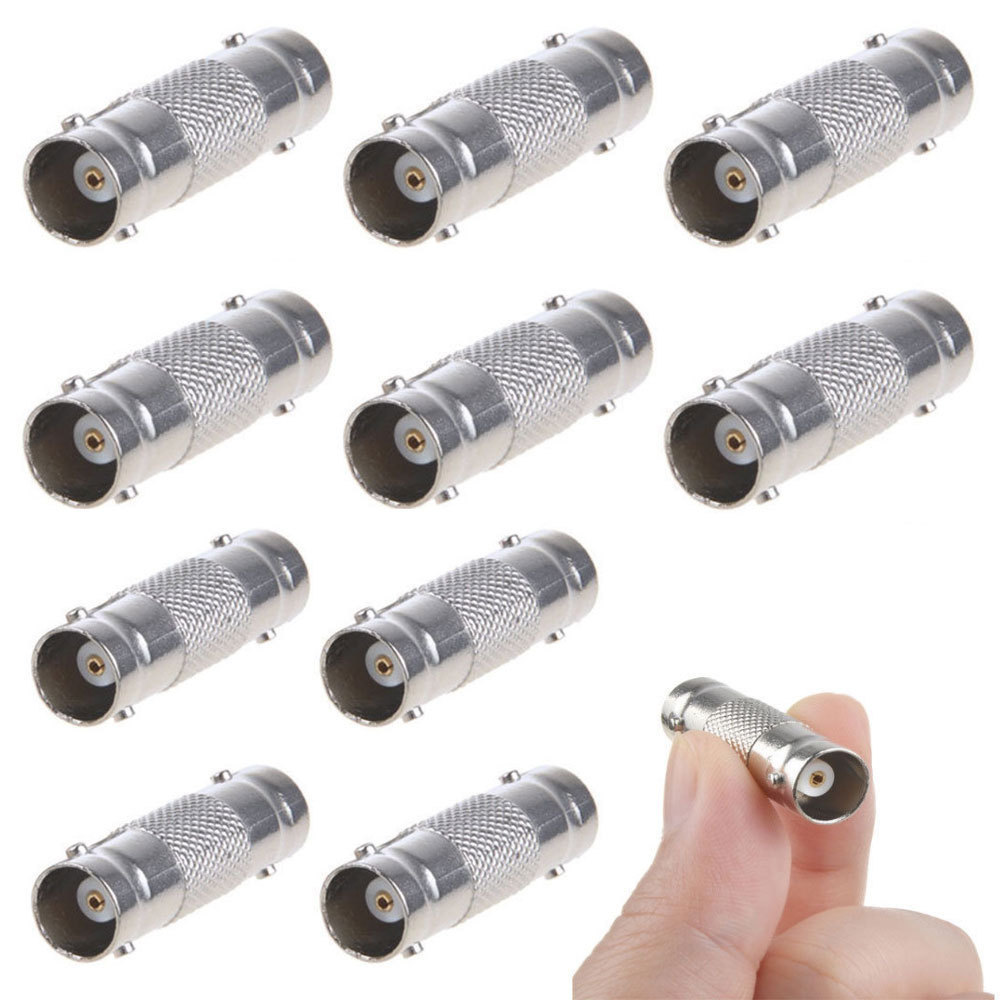 10pcs BNC Lorex Cable Extend Coupler for 4 8 16ch Security Surveillance System