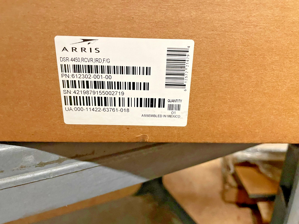 Arris DSR-4450 Satellite Receiver/Decoder New Sealed Box